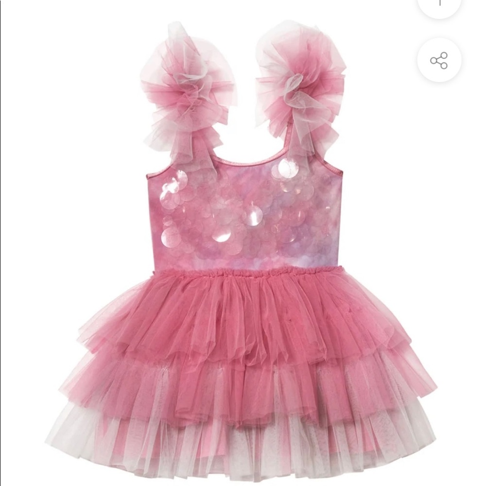 Tutu du Monde Bébé Aulora Love Pink Tutu Dress - New With Tags
